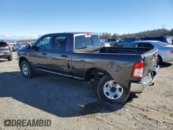 2021 Ram 2500 Tradesman with VIN 3C6UR5CL4MG675319, listed as a Copart auction lot 47668535 with 68,488 mi miles and Salvage Title. Bid and sale history available at carsss.com. Image 2.