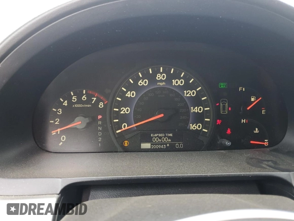 2008 Honda Odyssey Touring with VIN 5FNRL38998B052646, listed as a Copart auction lot 58357145 with 200,943 mi miles and Salvage title. Bid and sale history available at DreamBid. Image 9.