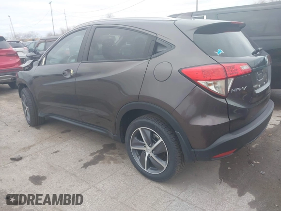 2021 Honda HR-V EX with VIN 3CZRU6H54MM726181, listed as a IAAI auction lot 41807317 with 51,957 mi miles. Bid and sale history available at carsss.com. Image 15.