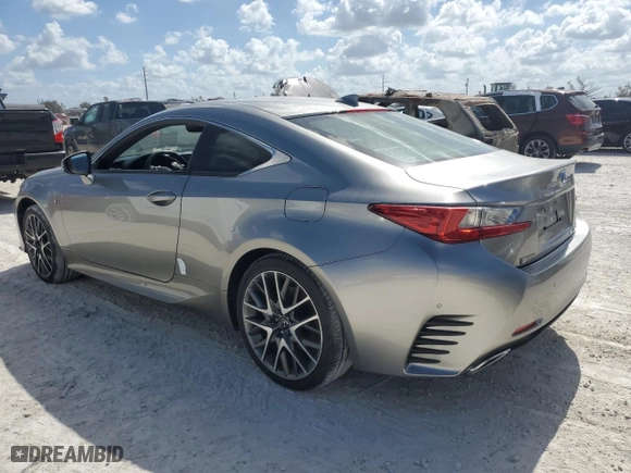 2015 Lexus RC 350 with VIN JTHSE5BC3F5003953, listed as a Copart auction lot 73303654 with 0 mi miles and Non Repairable. Bid and sale history available at carsss.com. Image 2.