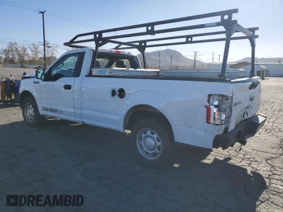 2016 Ford F-150 XL with VIN 1FTNF1CF1GKD83116, listed as a Copart auction lot 87842595 with 169,477 mi miles and Salvage Title. Bid and sale history available at carsss.com. Image 2.