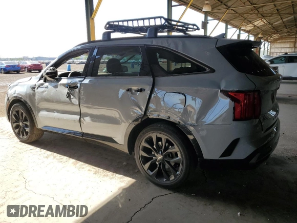 2022 Kia Sorento SX with VIN 5XYRK4LF5NG114859, listed as a Copart auction lot 58361485 with 51,825 mi miles and Salvage title. Bid and sale history available at DreamBid. Image 2.