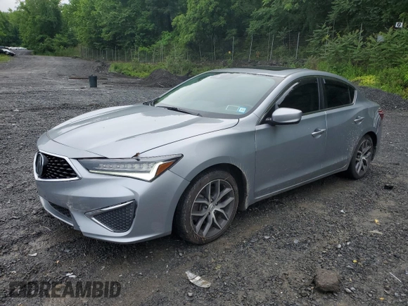 2019 Acura ILX Premium with VIN 19UDE2F71KA014829, listed as a Copart auction lot 58769395 with 52,209 mi miles and Salvage title. Bid and sale history available at DreamBid. Image 1.