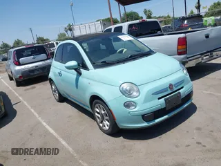 2017 FIAT 500 Pop z VIN 3C3CFFLR3HT506062, wystawiony jako IAAI lot #42444159 z przebiegiem 118 393 mil mil oraz . Historia ofert i sprzedaży dostępna na DreamBid. Obrazek 1.