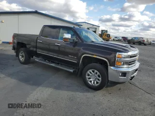 2018 Chevrolet Silverado 3500HD LTZ with VIN 1GC4K0EY8JF243127, listed as a Copart auction lot 74387034 with 98,634 mi miles and Salvage Title. Bid and sale history available at carsss.com. Image 4.