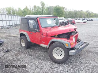 1997 Jeep Wrangler Sport z VIN 1J4FY19S2VP426553, wystawiony jako IAAI lot #41917764 z przebiegiem 154 140 mil mil oraz . Historia ofert i sprzedaży dostępna na DreamBid. Obrazek 1.