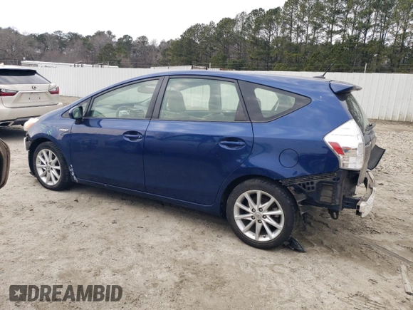 2013 Toyota Prius Two with VIN JTDZN3EU0D3207420, listed as a Copart auction lot 46906345 with 173,852 mi miles and Salvage Title. Bid and sale history available at DreamBid. Image 2.