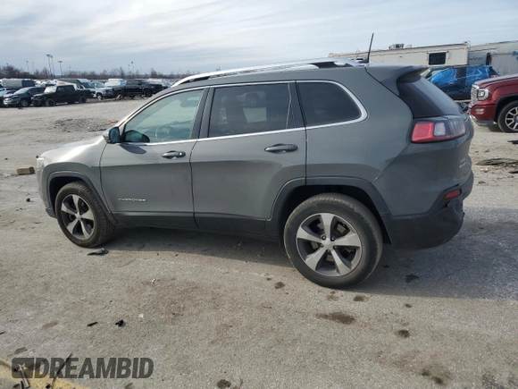 2020 Jeep Cherokee Limited with VIN 1C4PJMDX2LD512592, listed as a Copart auction lot 43871545 with 44,260 mi miles and Salvage title. Bid and sale history available at DreamBid. Image 2.