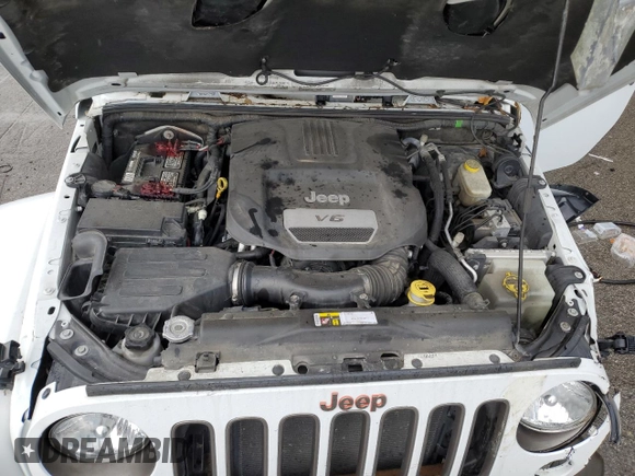 2016 Jeep Wrangler Unlimited Sahara with VIN 1C4BJWEGXGL245041, listed as a Copart auction lot 88099245 with 134,768 mi miles and Salvage title. Bid and sale history available at DreamBid. Image 11.