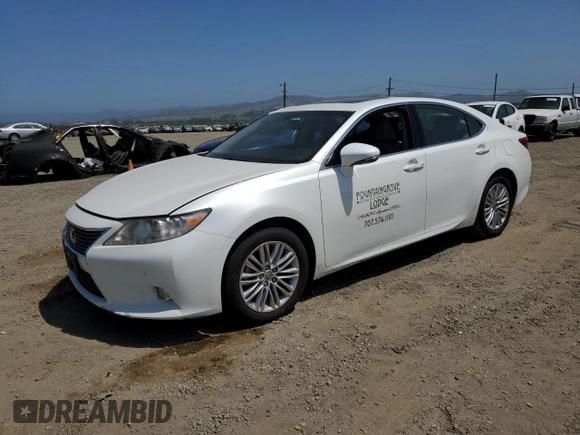 2013 Lexus ES 4dr Sdn with VIN JTHBK1GG6D2013808, listed as a Copart auction lot 53986165 with 128,857 mi miles and Clean Title. Bid and sale history available at carsss.com. Image 1.