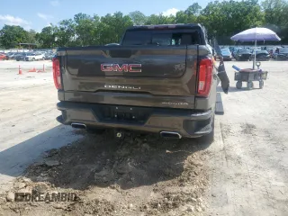 2020 GMC Sierra 1500 Denali with VIN 1GTU9FEL3LZ164890, listed as a Copart auction lot 51253935 with 63,147 mi miles and Non Repairable. Bid and sale history available at DreamBid. Image 6.