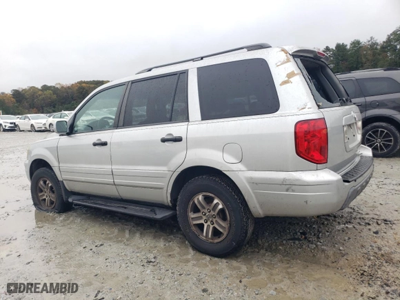 2005 Honda Pilot EX-L with RES with VIN 5FNYF18665B006393, listed as a Copart auction lot 77927164 with 225,911 mi miles and Salvage Title. Bid and sale history available at carsss.com. Image 2.