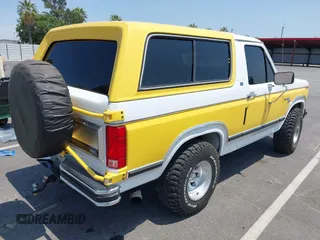 1981 Ford Bronco with VIN 1FMDU15GXBLA04667, listed as a IAAI auction lot 42564029 with 8,852 mi miles and . Bid and sale history available at DreamBid. Image 4.