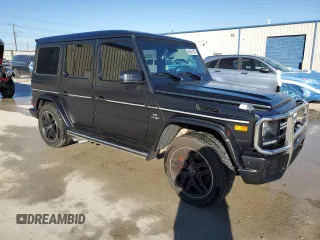 2017 Mercedes-Benz G-Class AMG G 63 with VIN WDCYC7DF8HX281415, listed as a Copart auction lot 46416195 with 68,577 mi miles and Clean Title. Bid and sale history available at carsss.com. Image 4.