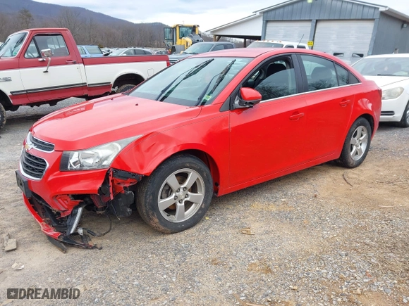 2015 Chevrolet Cruze LT with VIN 1G1PC5SB4F7160120, listed as a IAAI auction lot 41597895 with 79,360 mi miles. Bid and sale history available at carsss.com. Image 18.