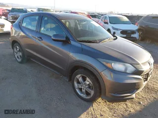 2016 Honda HR-V LX with VIN 3CZRU6H30GM758841, listed as a IAAI auction lot 41337703 with 131,375 mi miles. Bid and sale history available at carsss.com. Image 1.