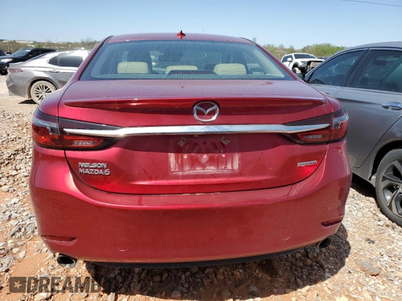 2019 Mazda 6 Grand Touring with VIN JM1GL1TY7K1506127, listed as a Copart auction lot 51953835 with 143,640 mi miles and Salvage Title. Bid and sale history available at carsss.com. Image 6.