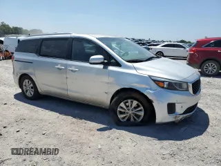2017 Kia Sedona LX with VIN KNDMB5C1XH6248990, listed as a Copart auction lot 68071384 with 155,486 mi miles and Salvage Title. Bid and sale history available at carsss.com. Image 4.