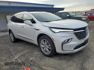2023 Buick Enclave Premium with VIN 5GAEVBKW6PJ263815, listed as a Copart auction lot 54877715 with 14,983 mi miles and Salvage Title. Bid and sale history available at DreamBid. Image 4.