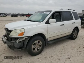 2004 Honda Pilot EX with VIN 5FNYF18414B000899, listed as a Copart auction lot 46064645 with 156,594 mi miles and Salvage Title. Bid and sale history available at carsss.com. Image 1.