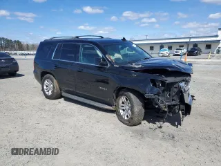 2017 Chevrolet Tahoe LS with VIN 1GNSCAKC5HR368654, listed as a Copart auction lot 47991565 with 111,939 mi miles and Salvage title. Bid and sale history available at DreamBid. Image 4.
