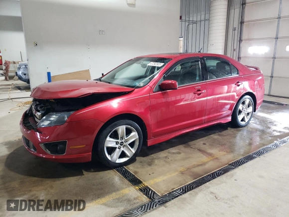 2012 Ford Fusion SPORT with VIN 3FAHP0KC2CR387716, listed as a Copart auction lot 47292905 with 94,689 mi miles and Salvage Title. Bid and sale history available at carsss.com. Image 1.