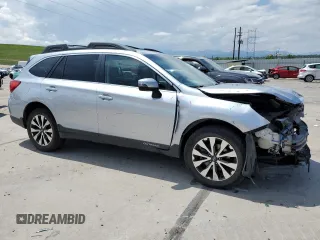 2015 Subaru Outback Limited with VIN 4S4BSELC0F3338894, listed as a Copart auction lot 59800585 with 67,651 mi miles and Salvage title. Bid and sale history available at DreamBid. Image 4.
