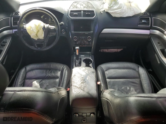 2017 Ford Explorer XLT with VIN 1FM5K7D80HGD78911, listed as a Copart auction lot 49745335 with 134,461 mi miles and Salvage Title. Bid and sale history available at carsss.com. Image 8.