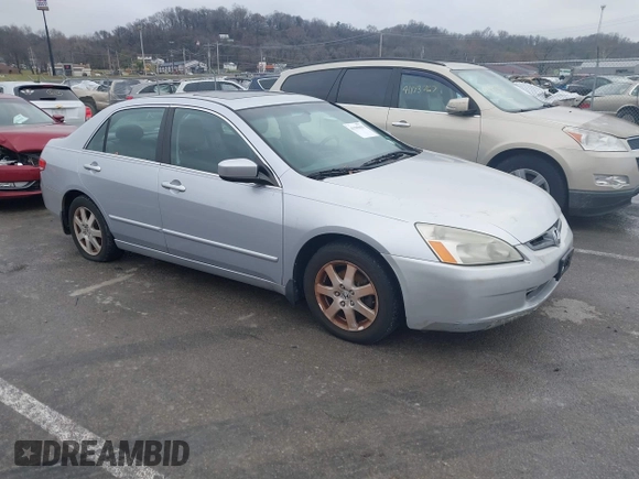 2005 Honda Accord EX-L z VIN 1HGCM66845A015251, wystawiony jako IAAI lot #41185693 z przebiegiem 178 210 mil mil oraz . Historia ofert i sprzedaży dostępna na DreamBid. Obrazek 1.