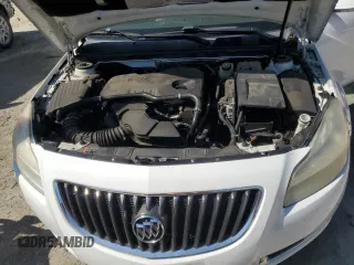 2012 Buick Regal Premium 1 z VIN 2G4GS5EK2C9204787, wystawiony jako Copart lot #52208585 z przebiegiem 193 833 mil mil oraz Czysty tytuł • Clean title. Historia ofert i sprzedaży dostępna na DreamBid. Obrazek 11.