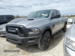 2019 Ram 1500 Classic Warlock with VIN 1C6RR6GG4KS669972, listed as a Copart auction lot 76478764 with 0 mi miles and Non Repairable. Bid and sale history available at carsss.com. Image 1.
