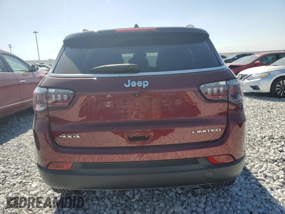 2022 Jeep Compass Limited z VIN 3C4NJDCB5NT209672, wystawiony jako Copart lot #52318405 z przebiegiem 22 977 mil mil oraz Szkoda całkowita • Salvage title. Historia ofert i sprzedaży dostępna na DreamBid. Obrazek 6.