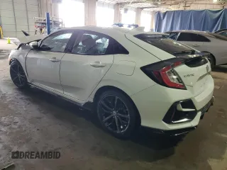 2021 Honda Civic Sport with VIN SHHFK7H43MU212420, listed as a Copart auction lot 48176645 with 31,019 mi miles and Non Repairable. Bid and sale history available at DreamBid. Image 2.