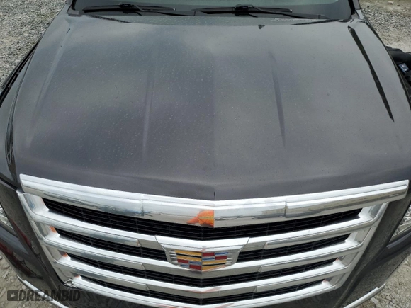 2017 Cadillac Escalade Premium Luxury with VIN 1GYS3CKJ2HR252132, listed as a Copart auction lot 86331604 with 0 mi miles and Salvage Title. Bid and sale history available at carsss.com. Image 12.