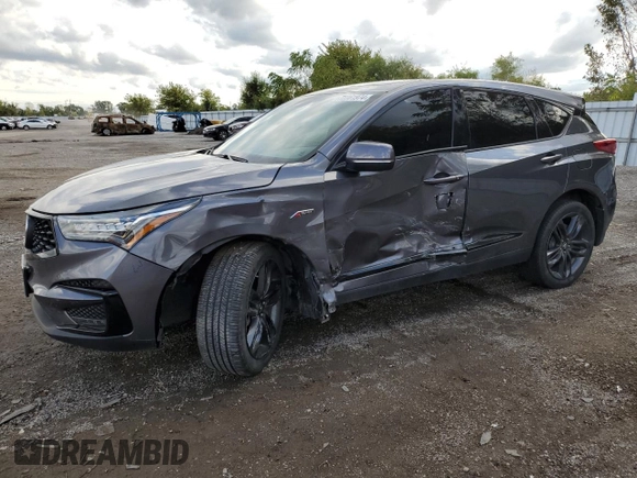 2020 Acura RDX w/A-Spec Pkg with VIN 5J8TC2H60LL802819, listed as a Copart auction lot 72261974 with 62,913 mi miles and Clean Title. Bid and sale history available at carsss.com. Image 1.