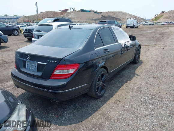 2008 Mercedes-Benz C 300 Sport with VIN WDDGF81X88F172542, listed as a IAAI auction lot 42471720 with 141,392 mi miles and . Bid and sale history available at DreamBid. Image 4.