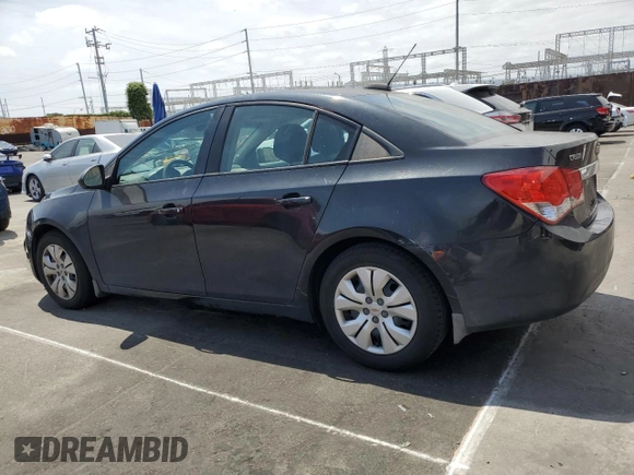 2015 Chevrolet Cruze LS with VIN 1G1PA5SG2F7102279, listed as a Copart auction lot 53270605 with 85,300 mi miles and Clean Title. Bid and sale history available at DreamBid. Image 2.