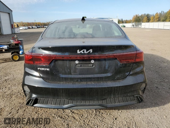 2023 Kia Forte GT-Line with VIN 3KPF34AD8PE614175, listed as a Copart auction lot 76866534 with 18,792 mi miles and Salvage Title. Bid and sale history available at carsss.com. Image 6.