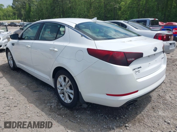 2012 Kia Optima EX with VIN 5XXGN4A77CG042042, listed as a IAAI auction lot 42071006 with 192,180 mi miles. Bid and sale history available at carsss.com. Image 3.