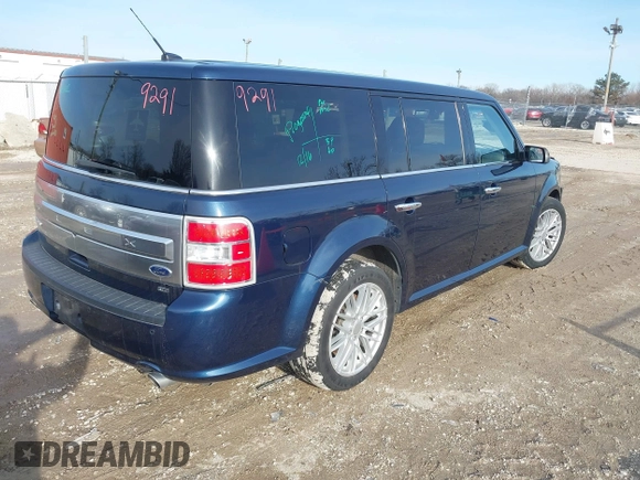 2017 Ford Flex Limited with VIN 2FMHK6D88HBA05128, listed as a IAAI auction lot 41209291 with 309,889 mi miles. Bid and sale history available at carsss.com. Image 4.