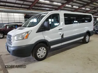 2015 Ford Transit XL with VIN 1FBZX2YM8FKA72510, listed as a Copart auction lot 54412175 with 128,662 mi miles and Clean Title. Bid and sale history available at DreamBid. Image 1.