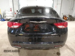 2016 Chrysler 200 S with VIN 1C3CCCBG5GN180691, listed as a Copart auction lot 51613725 with 167,564 mi miles and Salvage Title. Bid and sale history available at carsss.com. Image 6.