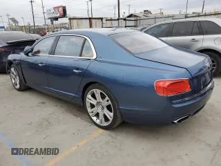 2014 Bentley Flying Spur with VIN SCBEC9ZA7EC088678, listed as a Copart auction lot 53692905 with 45,362 mi miles and Salvage Title. Bid and sale history available at DreamBid. Image 2.