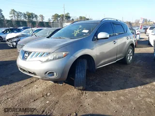 2010 Nissan Murano SL with VIN JN8AZ1MW1AW122707, listed as a IAAI auction lot 41679953 with 999,999 mi miles. Bid and sale history available at carsss.com. Image 2.