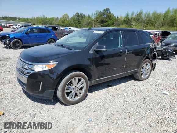 2014 Ford Edge SEL with VIN 2FMDK3JC2EBB35469, listed as a Copart auction lot 52348165 with 95,518 mi miles and Salvage Title. Bid and sale history available at carsss.com. Image 1.