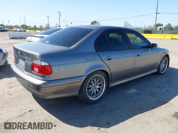 2002 BMW 5 Series 530i with VIN WBADT63462CH87855, listed as a IAAI auction lot 41988011 with Not Provided miles and . Bid and sale history available at DreamBid. Image 4.