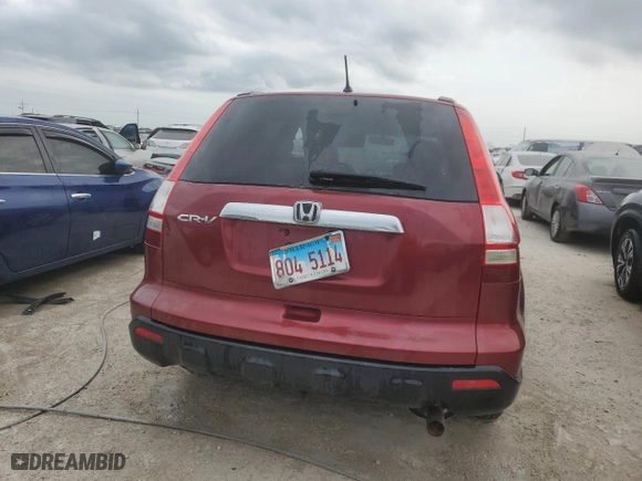 2009 Honda CR-V EX with VIN 3CZRE48529G703831, listed as a Copart auction lot 74561154 with 0 mi miles and Non Repairable. Bid and sale history available at carsss.com. Image 6.