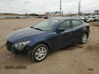 2015 Mazda 3 i Sport with VIN 3MZBM1U79FM193777, listed as a Copart auction lot 49738275 with 143,831 mi miles and Salvage Title. Bid and sale history available at carsss.com. Image 1.