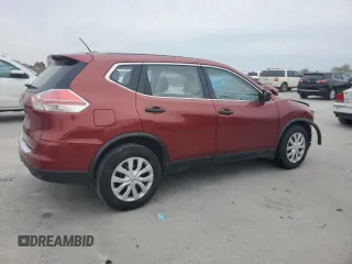2016 Nissan Rogue S with VIN JN8AT2MT0GW003830, listed as a Copart auction lot 50903195 with 124,360 mi miles and Salvage Title. Bid and sale history available at carsss.com. Image 3.