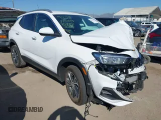 2023 Buick Encore GX Select with VIN KL4MMDS22PB084486, listed as a IAAI auction lot 41668381 with 14,814 mi miles and . Bid and sale history available at DreamBid. Image 1.